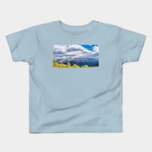 Spanish Peaks Country Colorado Panorama Kids T-Shirt